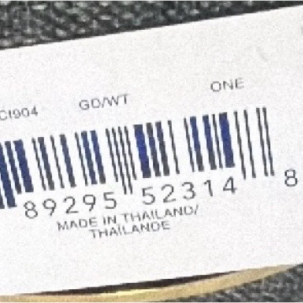 Coach Gold-Tone Bangle with Crystal Accents - Picture 4 of 4